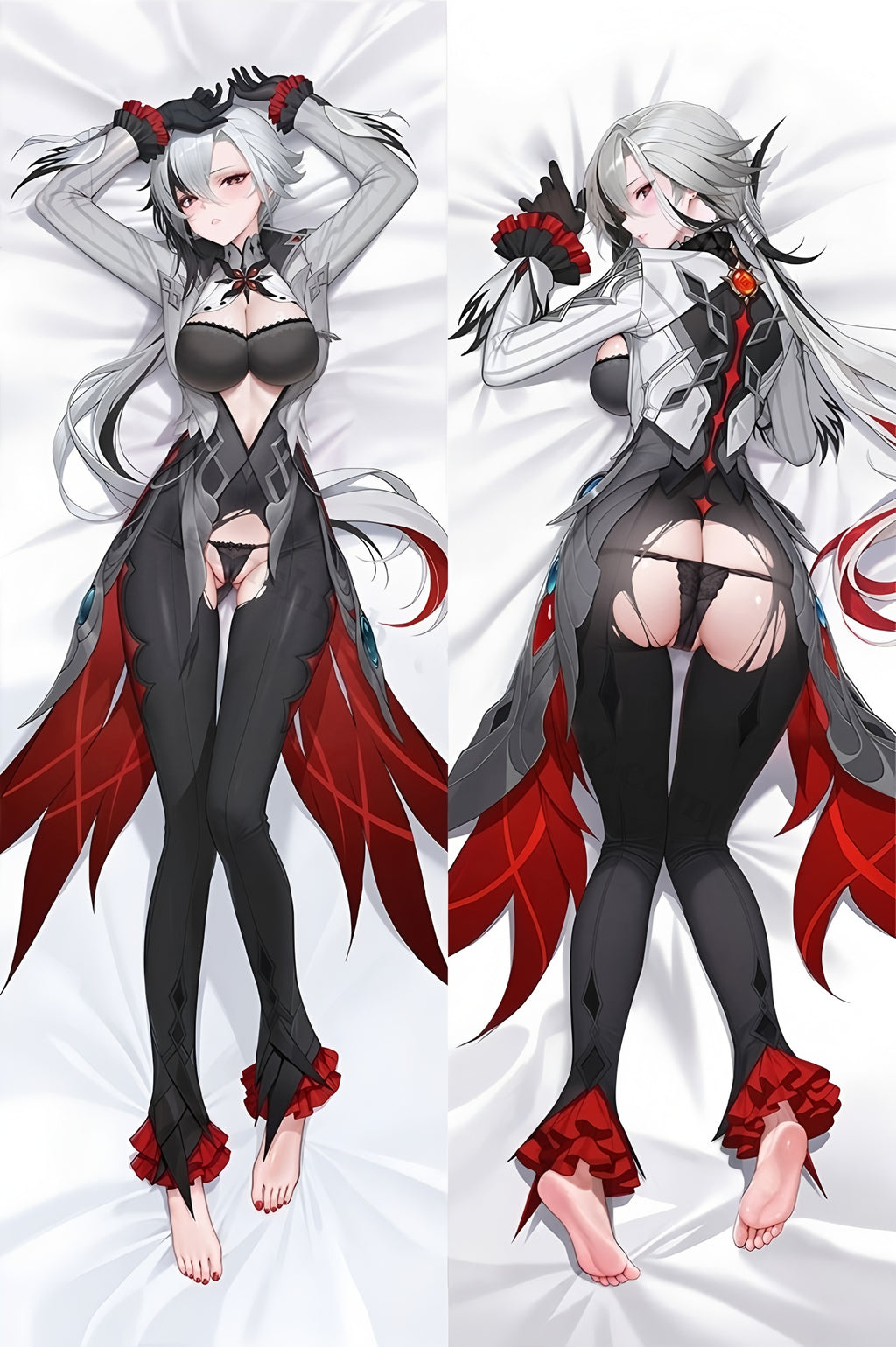 Arlecchino Genshin Impact Dakimakura (Pillow Insert Not Included)