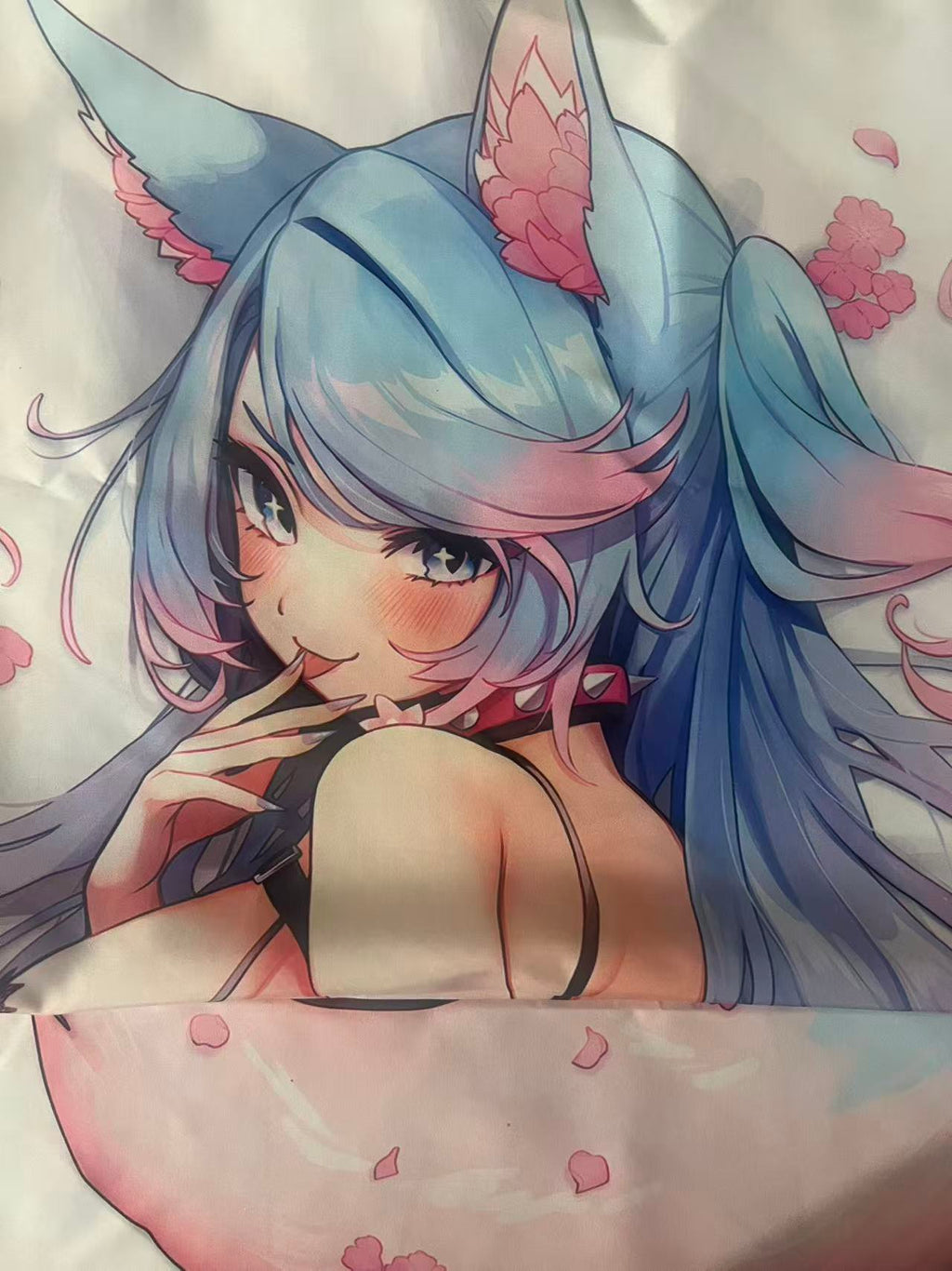 Dakimakura Silvervale VTuber Anime Body Pillow Cover Double Sided