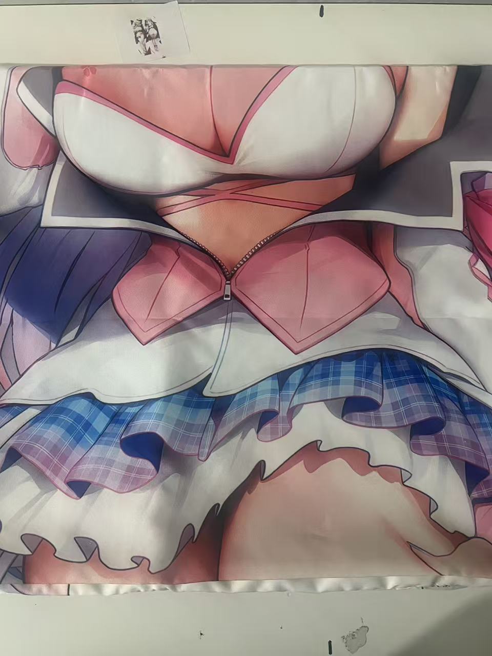 Dakimakura Silvervale VTuber Anime Body Pillow Cover Double Sided